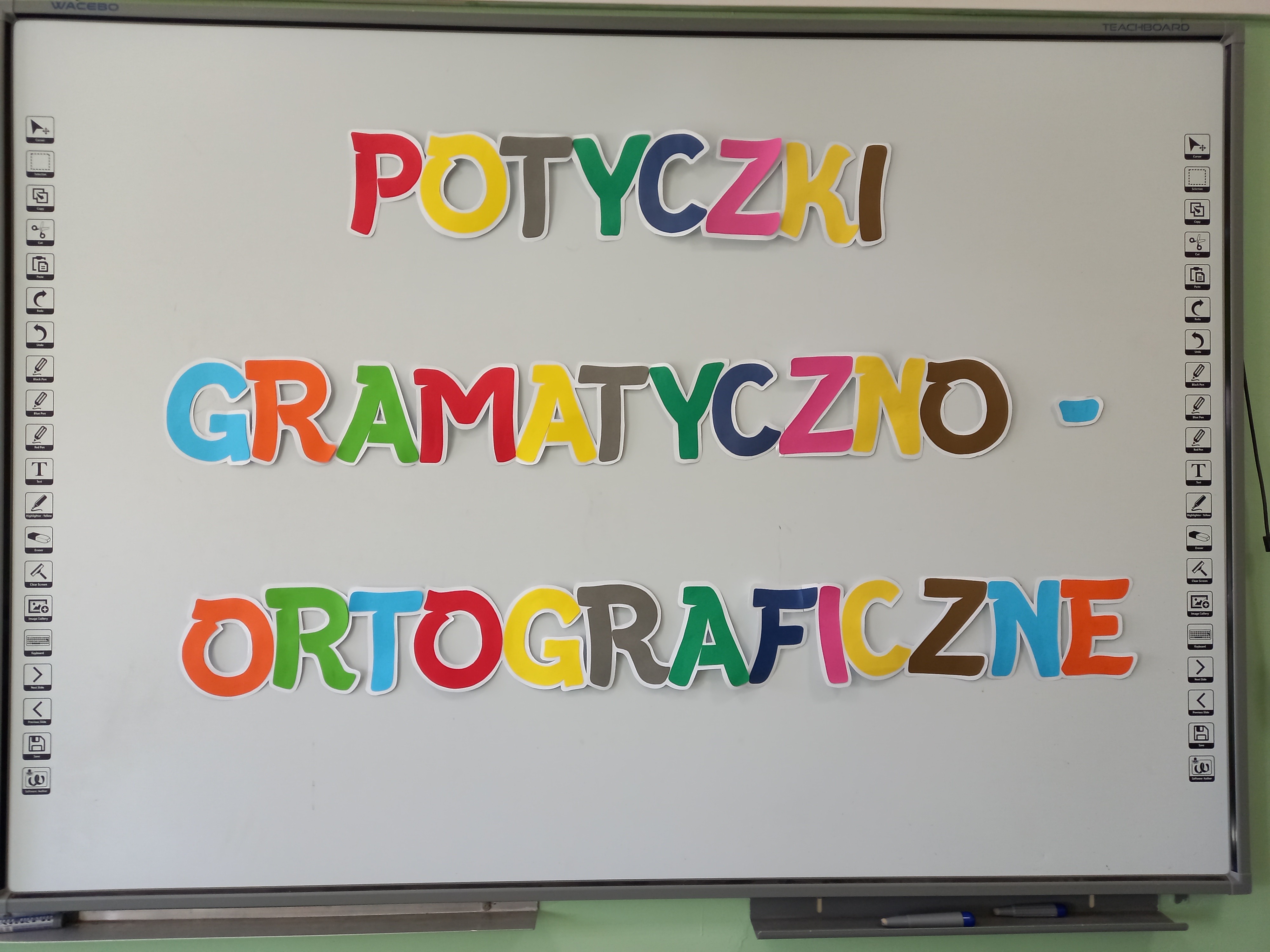 Potyczki gramatyczno-ortograficzne uczniów klas III